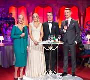 Projekto &bdquo;Žvaigždžių duetų&ldquo; akimirka