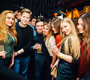Vakarėlio klube &bdquo;Mojo Lounge&ldquo; akimirka
