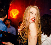Vakarėlio klube &bdquo;Mojo Lounge&ldquo; akimirka