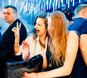 Vakarėlio klube &bdquo;Mojo Lounge&ldquo; akimirka