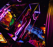 Vakarėlio klube &bdquo;Mojo Lounge&ldquo; akimirka