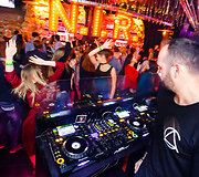 Vakarėlio klube &bdquo;Mojo Lounge&ldquo; akimirka