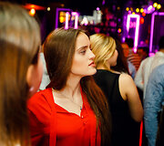 Vakarėlio klube &bdquo;Mojo Lounge&ldquo; akimirka
