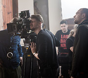 Akimirka i&scaron; naujo Tado Vidmanto filmo filmavimo aik&scaron;telės