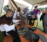 Festivalio &bdquo;Naisių vasara&ldquo; akimirka