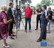 Pabėgėlių stovykloje &ndash; Rokas Bernatonis