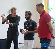Pabėgėlių stovykloje &ndash; Rokas Bernatonis