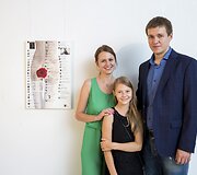 Dovilės Bilk&scaron;tienės parodos atidarymo akimirka