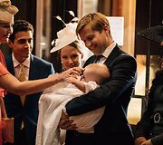 Laura Hanning Scarborough su dukra Margot Rose  ir vyru Tomu George'u
