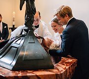 Lauros Hanning Scarborough dukros Margot Rose krik&scaron;tynų akimirka