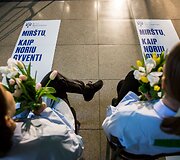Performansas &bdquo;Mir&scaron;tu, kaip noriu gyventi&ldquo;