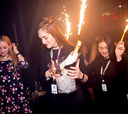 Vakarėlio klube &bdquo;Mojo Lounge Kaunas&ldquo; akimirka