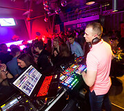 Vakarėlio klube &bdquo;Mojo Lounge Kaunas&ldquo; akimirka