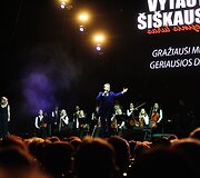Vytauto &Scaron;i&scaron;kausko koncerto akimirka