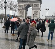Liucinos Rimgailės ir Tado Rimgailos vie&scaron;nagė Paryžiuje