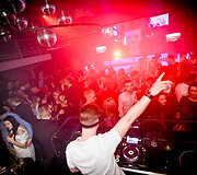 Vakarėlio klube &bdquo;Mojo Lounge Kaunas&ldquo; akimirka