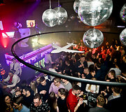 Vakarėlio klube &bdquo;Mojo Lounge Kaunas&ldquo; akimirka