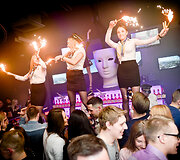 Vakarėlio klube &bdquo;Mojo Lounge Kaunas&ldquo; akimirka