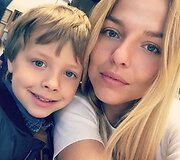 Vaida Skaisgirė su sūnumi Atu