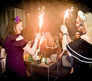 Vakarėlio klube &bdquo;Mojo Lounge&ldquo; akimirka