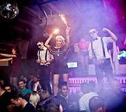 Vakarėlio klube &bdquo;Mojo Lounge&ldquo; akimirka