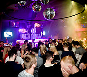 Vakarėlio klube &bdquo;Mojo Lounge&ldquo; akimirka