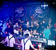 Vakarėlio klube &bdquo;Mojo Lounge&ldquo; akimirka