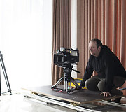 &bdquo;Moterys meluoja geriau. Robertėlis&ldquo; filmavimo akimirka