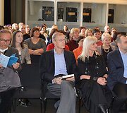 Knygos &bdquo;Varėnos kra&scaron;to dienora&scaron;čiai&ldquo; pristatymas Vilniaus knygų mugėje