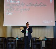 Knygos &bdquo;Varėnos kra&scaron;to dienora&scaron;čiai&ldquo; pristatymas Vilniaus knygų mugėje