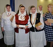 Knygos &bdquo;Varėnos kra&scaron;to dienora&scaron;čiai&ldquo; pristatymas Vilniaus knygų mugėje