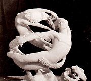 Skulptūros &bdquo;Jūratė ir Kąstytis&ldquo; maketas 1971 m.
