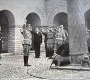 Nacistinė ceremonija Totenbergo mauzoliejuje