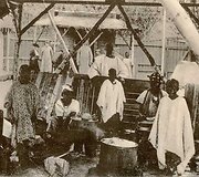 Parodos Norvegijoje eksponatai i&scaron; Kongo, 1914 m.