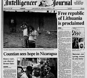 JAV laikra&scaron;čio &bdquo;Intelligencer Journal &ldquo; vir&scaron;elis