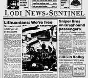 JAV laikra&scaron;čio &bdquo;Lodi News Sentinel&ldquo; vir&scaron;elis