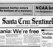 JAV laikra&scaron;čio &bdquo;Santa Cruz Sentinel&ldquo; vir&scaron;elis