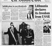 JAV laikra&scaron;čio &bdquo;The Boston Globe&ldquo; vir&scaron;elis