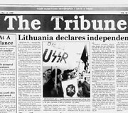 JAV laikra&scaron;čio &bdquo;The Coshcocton Tribune&ldquo; vir&scaron;elis