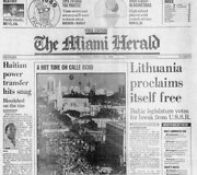JAV laikra&scaron;čio &bdquo;The Miami Herald&ldquo; vir&scaron;elis