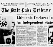 JAV laikra&scaron;čio &bdquo;The Salt Lake Tribune&ldquo; vir&scaron;elis