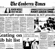 Australijos laikra&scaron;čio &bdquo;The Canberra Times&ldquo; vir&scaron;elis