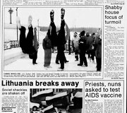 Kanados laikra&scaron;čio &bdquo;Calgary Herald&ldquo; vir&scaron;elis
