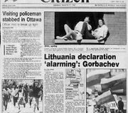 Kanados laikra&scaron;čio &bdquo;The Ottawa Citizen&ldquo; vir&scaron;elis