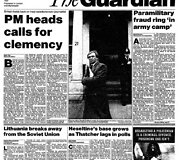 Jungtinės Karalystės laikra&scaron;čio &bdquo;The Guardian&ldquo; vir&scaron;elis