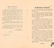 Vaikų teatro Panevėžyje atidarymo programa. 1931 m.