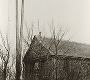 Fotografija i&scaron; A. Kulpos Kulpavičiaus archyvo. Skurbutėnų bažnyčia ir varpinė XX a. 5-6 de&scaron;.