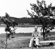  V. Kauneckas sanatorijoje 1955 m.
