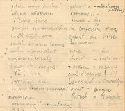  V.Kaunecko - gimnazijos mokinio - užra&scaron;ai 1925&ndash;1927 m.