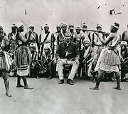 Dahomėjos amazonės, apie 1890 m. daryta nuotrauka